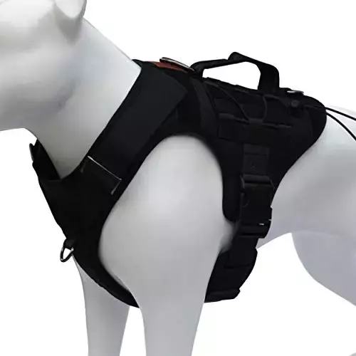 ALBCORP Tactical Dog Vest Harness