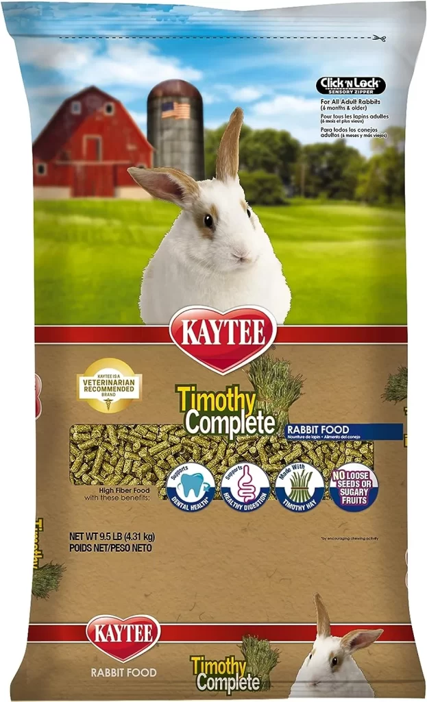 Kaytee Timothy Complete Pet Rabbit Food
