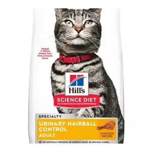 Hill’s Science Diet Urinary Hairball Control Adult Dry Cat Food