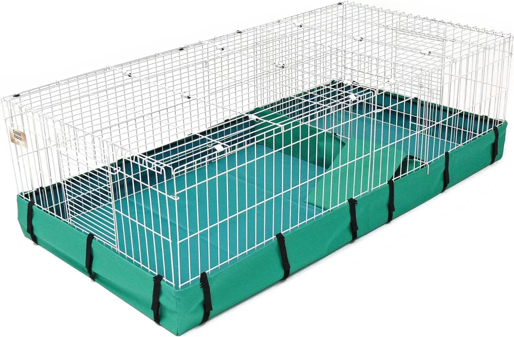 MidWest Homes for Pets Guinea Habitat Plus Guinea Pig Cage by MidWest w Top Panel, 47L x 24W x 14H Inches
